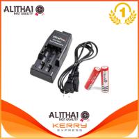 alithai Ultrafire ที่ชาร์ตถ่าน WF-139 สีดำ + Ultrafire ถ่านชาร์จ 18650 3.7V 3000 mAh 2 ก้อน