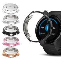 สำหรับ Garmin Vivoactive 3เคสป้องกันหน้าจอฟังเพลงคุณภาพสูงกรอบตัวป้องกัน TPU สำหรับ Vivoactive3/3นาฬิกาดนตรี