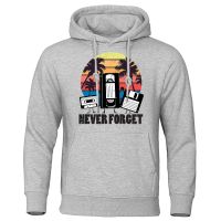 Never Forget 90S Vhs Floppy Disk Men Streetwear Autumn Warm Hoody Oversized Loose Hoodies O-Neck Pullover Sweatshirt Man Size XS-4XL