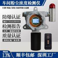 ▦✁ Dust explosion-proof workshop industrial spraying dust concentration detector alarm online particle PM10