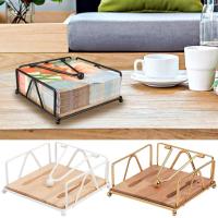 Napkin Holder Portable Table Napkin Holder With Weighted Arm Paper Reusable Tissue Box Tissue Dispenser For Home Dining Table