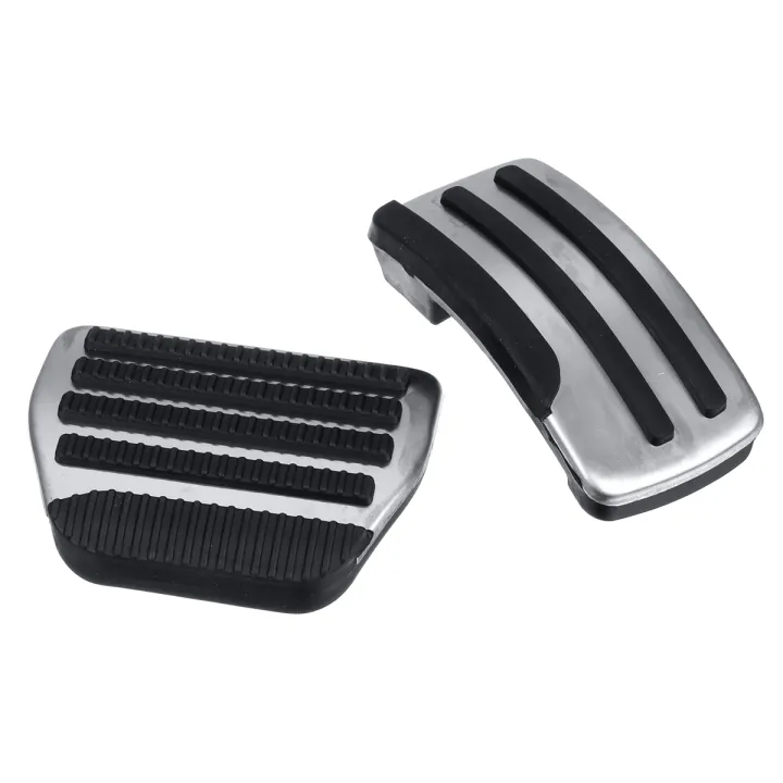 3.5mm Aluminum Car Brake Clutch Pedal Footrest Pads Throttle Fuel For