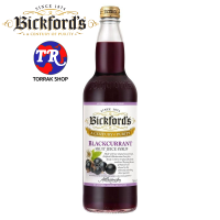 Bickfords Blackcurrant Fruit Juice Syrup Cordial 750ml บิกฟอร์ดน้ำ แบลคเคอเร้นท์เข้มข้น 750มล.