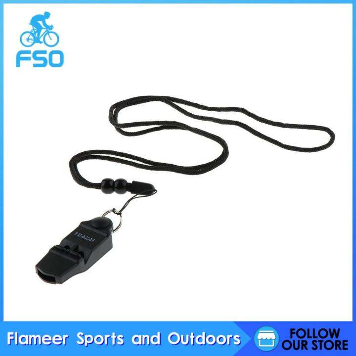 Flameer Sports Referee Whistles, Whistle with Lanyard for School Sports