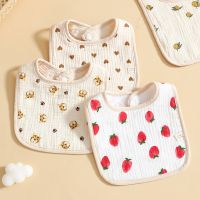 【DT】hot！ U Baby Bibs Infant Feeding Bib Apron Cotton Gauze Toddler Bebe Saliva Newborn Burp