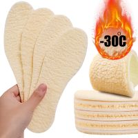 ۞♧◎ Thicken Warm Insoles Winter Imitation Lamb Wool Cold-proof Insole Warm Men and Women Snow Boots Foot Pad Soft Tailorable Insole