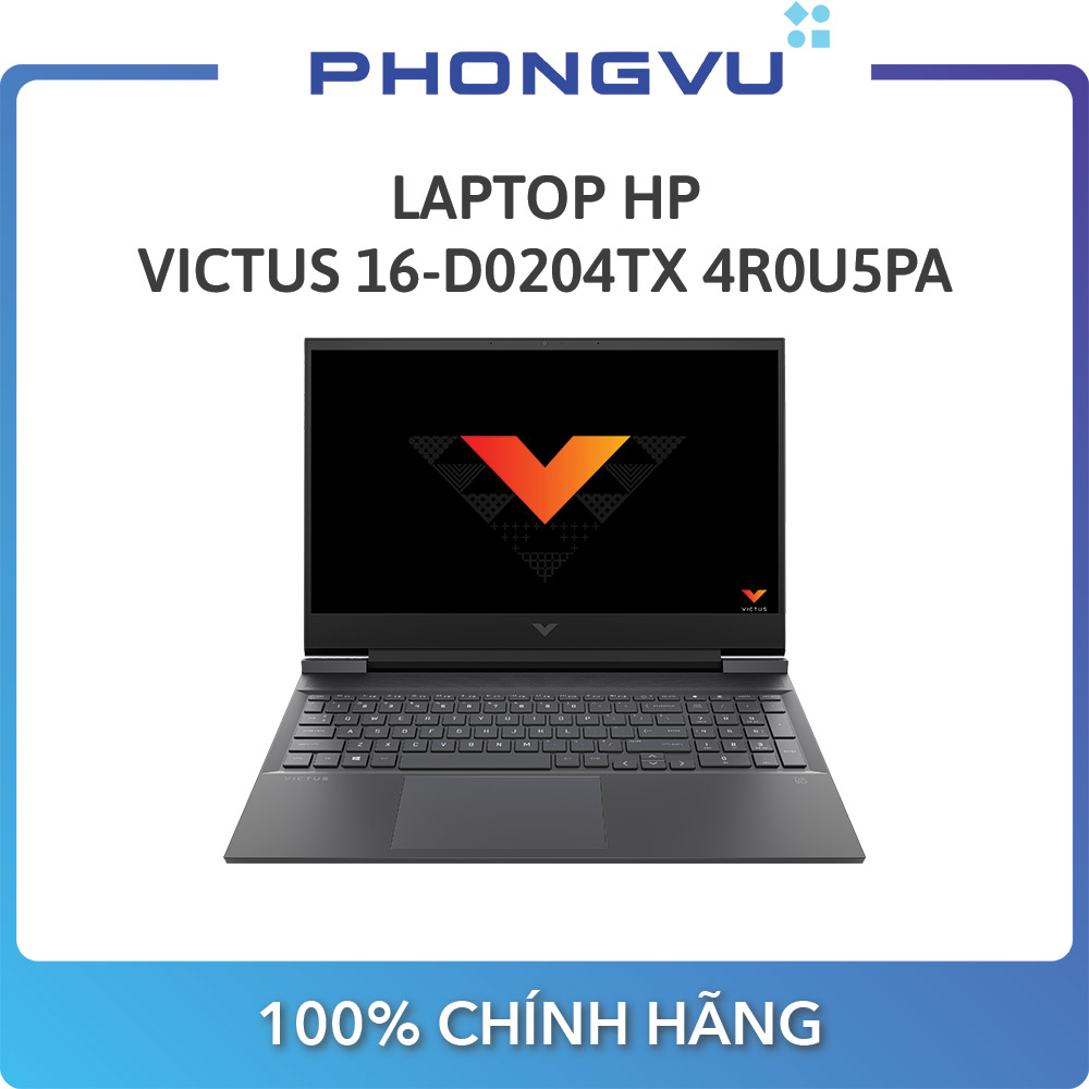 Laptop HP VICTUS 16-d0204TX 4R0U5PA (16.1 inch FHD/Core i5-11400H/8GB/512GB SSD/RTX 3050/Win 11 Home)