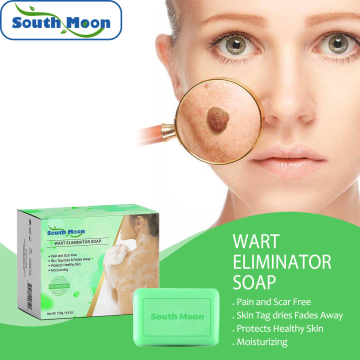 South Moon Wart Eliminator Soap Wart Removal Soap Mole And Wart Face ...