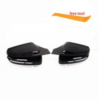 Hans1 A B C E S CLA GLK Class W176 W246 W204 W212 W221 C177 X204 X156 Brght Car Rearview Mirror Cover