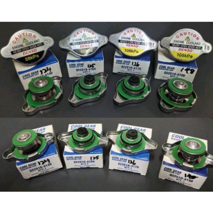 Oem DENSO Radiator Cap Silicone R124 R125 R126 R148 Perodua/Proton