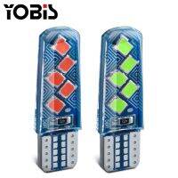 【JH】 YoBis car led decoding width light T10 3030 10SMD silicone highlight canbus plate