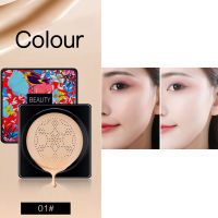 CC-Cream Foundation เครื่องสำอางหัวเห็ด Air Cushion sunisa Foundation NATURAL Whitening Makeup cosmetics maquiagem