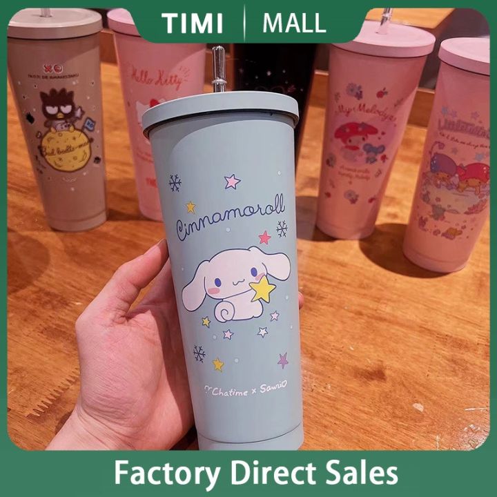 Sanrio Stainless Steel Thermo Large Capacity Tumbler Cup with