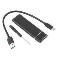 USB BELLE 3.1 Type-C ไปยัง NGB กล่องกุญแจ SSD M.2เป็น Type C เคสโซลิดสเตทไดรฟ์