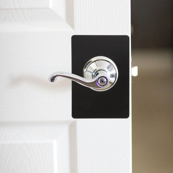 HOMEMAXS 2pcs Door Frame Lock Plate Repair Kits Deadbolt Fixing Filler