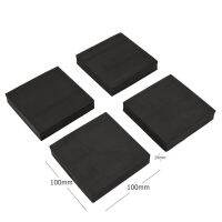 4Pcs Square Anti Vibration Pad Washing Machine Shock Pad Multifunctional Anti Vibration Mat Non-slip Mat Stand Refrigerator