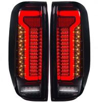 ไฟท้าย ไฟท้ายแต่ง LED รุ่น นิสสัน นาวารา NISSAN NAVARA D40 ปี 2005 - 2013 สีสโม็ก ข้าง ซ้าย + ขวา จำนวน 1 คู่