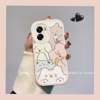 ปกอ่อน เคส Case OPPO A77 5G Cover ฤดูร้อน Macaron สัตว์สี OPPOA77 5G เคสโทรศัพท์ Lambskin เคสป้องกันการตกกระแทก2023