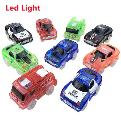 【CC】 Magical Tracks Electronics Car Parts 5 Colorful Lights Children  39;s for Birthday Gifts