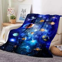 Space Room Galaxy Stars ผ้าห่มแผ่น Super Soft ขนแกะแผ่นโซฟาเตียงโซฟาของขวัญที่ดีที่สุดสำหรับสำนักงาน