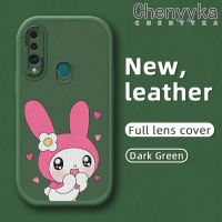 เคส Chenyyka สำหรับ Huawei Y9นายก2019 P Smart Z Honor 9X ลายการ์ตูนน่ารักเมโลดี้ดีไซน์ใหม่บางนุ่มหนังซิลิกาเคสโทรศัพท์เจลฝาปิดเลนส์เต็มเคสกันกระแทกกล้องกันกระแทก