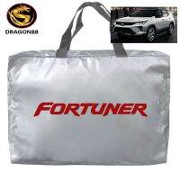 ผ้าคลุมรถ ซิลเวอร์โค้ท Fortuner ปี 2005-2023 เข้ารูป ตรงรุ่นรถ หนาพิเศษ 190 เส้นด้าย ป้องกันแดด ป้องกันฝุ่นและฝน มูลนก