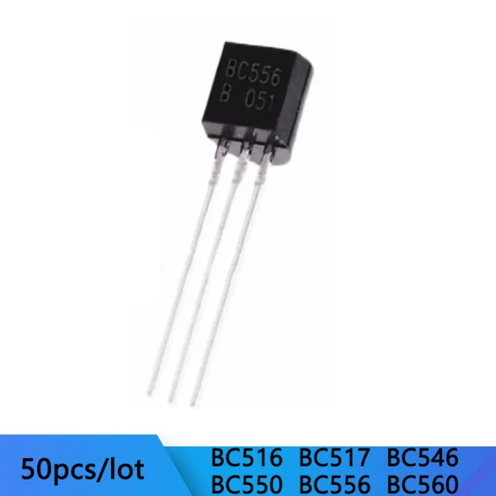 50pcs BC516 BC517 BC546 BC550 BC556 BC560 PNP transistor TO-92 | Lazada ...