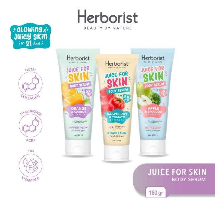 Herborist Juice For Skin Body Serum All Varian Ml Lazada Indonesia