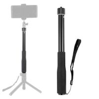 Aluminum Alloy Extension Selfie Stick Pole Rod with 1/4 Screw for Insta360 one X2 Gopro 10 9 Xiaomi yi DJI Action 2 Sport Camera