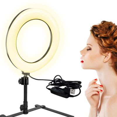 ﹍☒ Mobile Phone Fill Light LED Selfie Ring Light Clip Rechargeables For Smartphone IPhoneAndroid Makeup Vlog Mobile Smart Phone