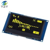 【☑Fast Delivery☑】 baoqingli0370336 Tzt 2.4 "2.42นิ้ว128x6 4จอ Lcd Oled โมดูลแสดงผล Ssd1309 12864 7 Pin Spi/iic I2c อินเตอร์เฟซแบบอนุกรมสำหรับ C51 R3 Arduino Uno