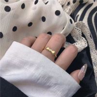 Authentic Gold-Plated 999 Bow Real Gold Ring For Women Gold Ring Jewelry For Your Girlfriend On Valentines Day