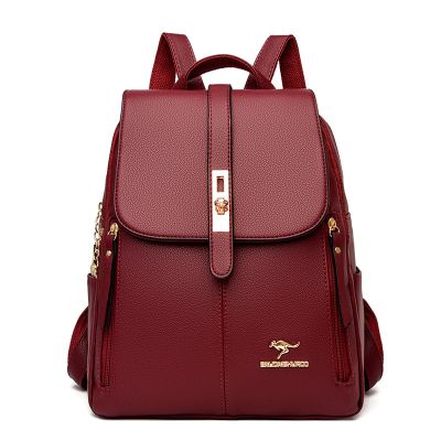 Winter Hot New Women Leather Backpacks Fashion Shoulder Bags Female Backpack Ladies Travel Backpack School Bags For Girls рюкзак