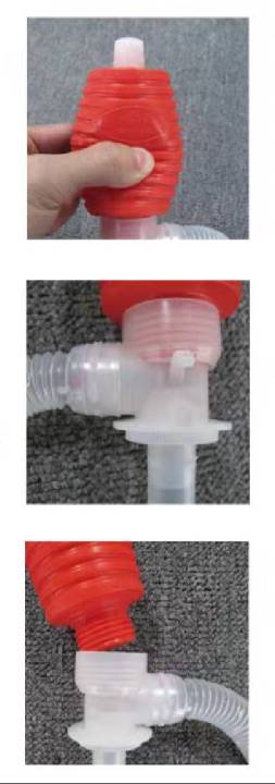 ปั้มสูบน้ำแบบมือบีบ-หัวแดง-สายดูดน้ำมือบีบ-ปั้มน้ำมือบีบ-plastic-syphon-pump-ใช้ปั้มน้ำดื่ม-ดูดน้ำมัน