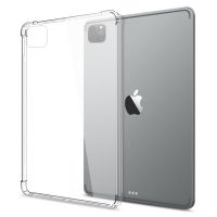 สำหรับ Ipad Pro เคสซิลิโคนกันกระแทก11แบบ Tpu A1980กันกระแทกยืดหยุ่นขนาด A2013นิ้ว A1934 2018ใสโปร่งแสงขนาด11นิ้ว A1979