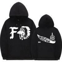 Fog Print Hoodie Forward Observations Group Gbrs Sweatshirt Men Retro Death Skeleton Clothes Forward Observations Group Hoodies Size Xxs-4Xl