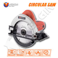 CIRCULAR SAW เลื่อยวงเดือน 7 นิ้ว (185mm) 1250W ยี่ห้อ VERGIN รุ่น VG580