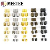 ☌ 20/50Sets Metal Zipper End Stopper 3 5 8 10 Zip Head Ends Sliders Retainers Bottom Stop Tail Clip Sewing Supplies Accessory