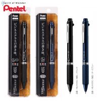 1ชิ้นดินสอกดมัลติฟังก์ชั่น PENTEL Trinity + สีดำแดงน้ำเงินปากกา XBLW355A