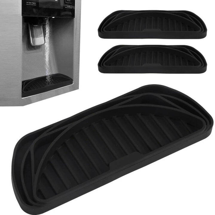 Refrigerator Drip Tray Catcher Mini Fridge Drip Tray Protects Ice and
