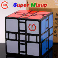 Fs LimCube 3X3X3 Super Mixup Cube 30องศา FangShi Magic ปริศนารูปร่างพิเศษ Twist Turning 3X3สติกเกอร์ของเล่นเพื่อการศึกษาเกม