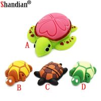 SHANDIAN cartoon Tortoise USB Flash Drive Turtle memory stick Sea turtle pen drive 4GB 8GB 16GB 32GB pendrive Free shipping