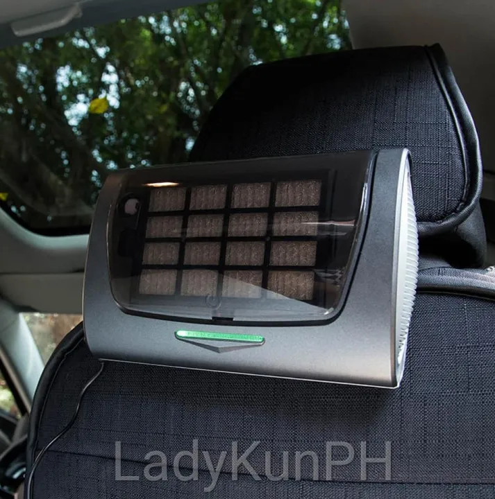 Smart Car Air Purifier UV Light Negative Ions with Activated Carbon and