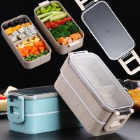 hot【cw】 heated food container for bento box japanese thermal snack electric lunch kids with compartments lunchbox