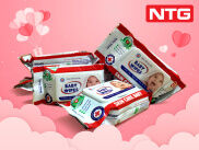 Giá sỉKhăn Ướt cao cấp Baby Wipes 80g, Tặng 1 cây bút bi mực gel, KHÔNG CỒN