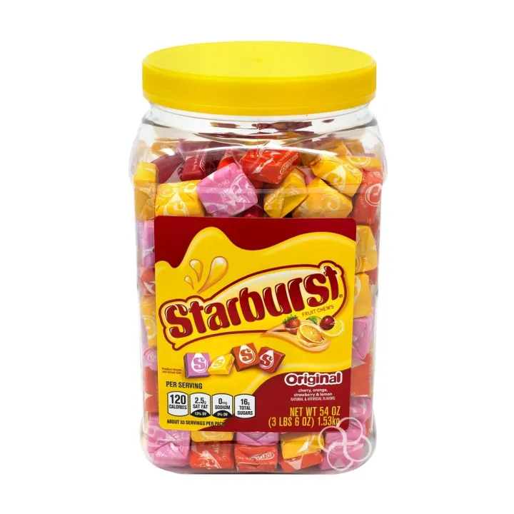 Starburst Original Fruit Chews Candy Jar 1.53kg | Lazada PH