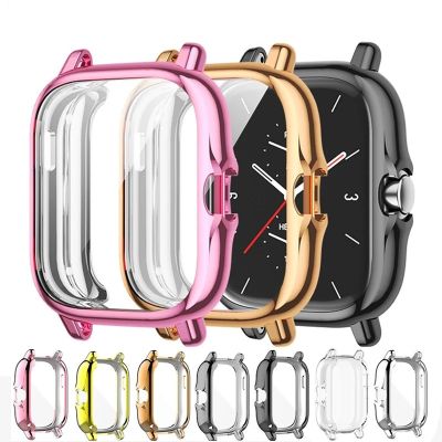 TPU Protective Cover For Amazfit GTS 4 Mini/GTS 3/GTS 2 Screen Protector Case For Huami Amazfit Bip U Pro Watch Protection Shell Cases Cases