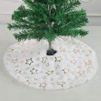 【YP】 Xmas  Decorations Trees Skirt Faux Fur 15 inch 38 cm Sequin Small Skirts