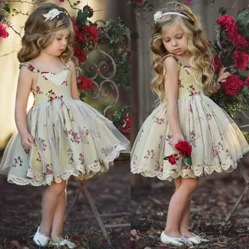 Lazada flower sale girl dress