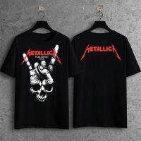 New Style Metallica 25 Hot Rock Band T-Shirt Baju Men T-shirts Summer Short Sleeve Shirts